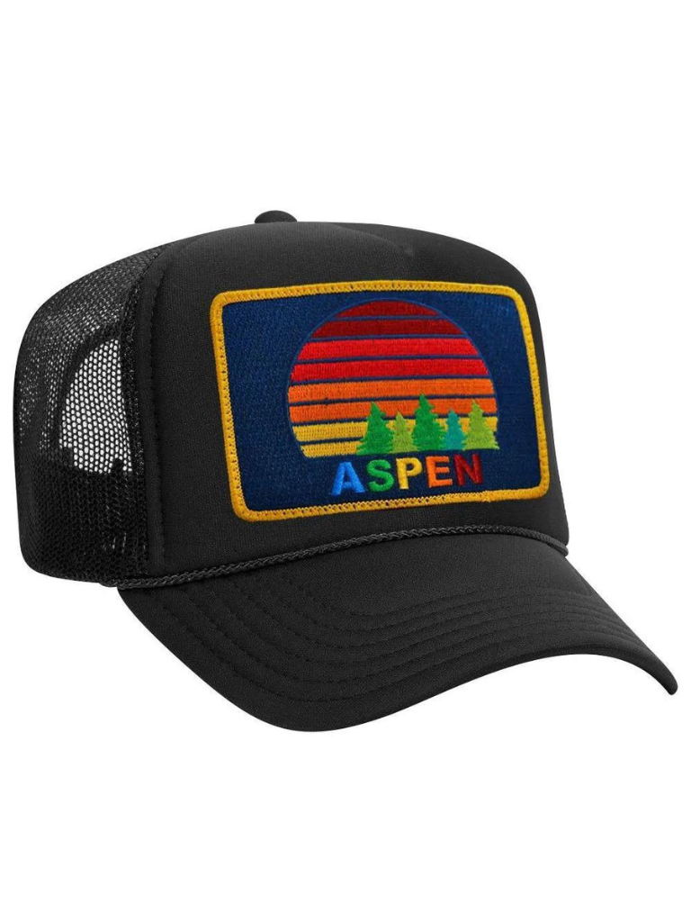 Aspen Sunset Trucker Hat