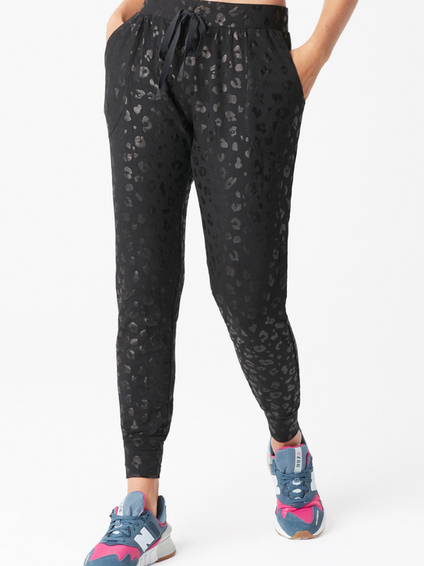 Cheetah Foil Jogger