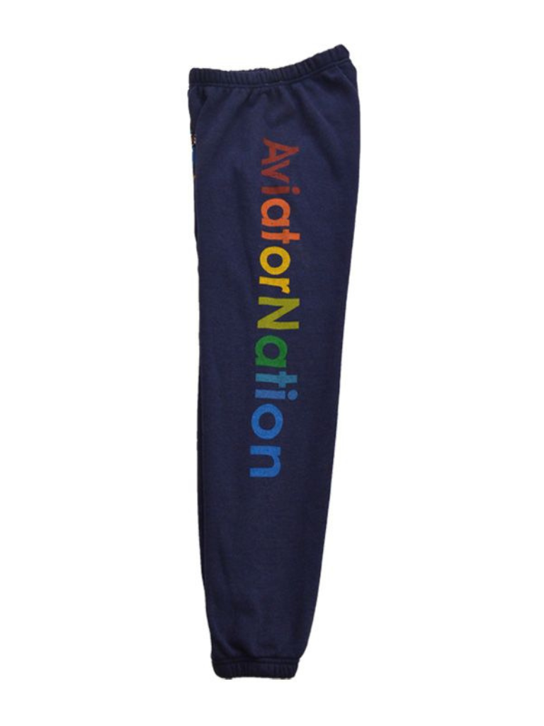 Logo Sweatpants Navy Aspen Logo – SWEAT CHIC