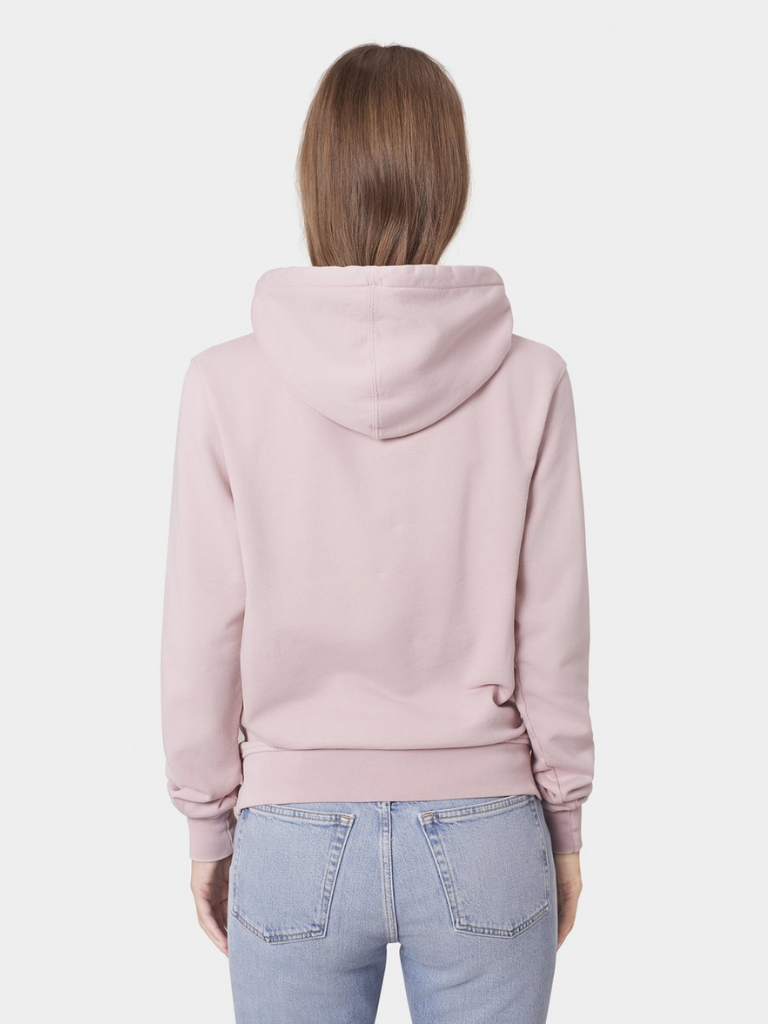 Organic Cotton Hoodie Faded Pink